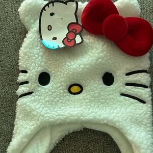 Hello Kitty White and Red Kids Hat
